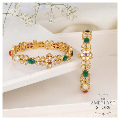 Mohitha Stone Pair Bangles