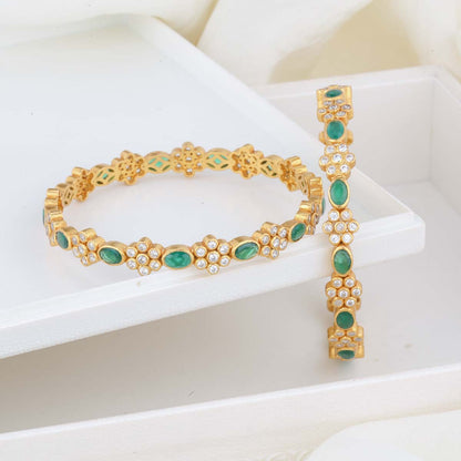Merlin Stone Pair Bangles