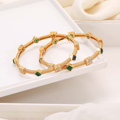 Prithika Stone Pair Bangles