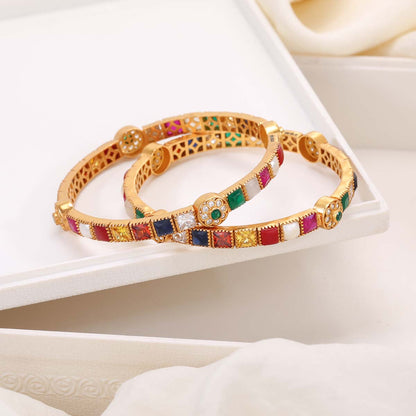 Yara Navarathna Pair Bangles