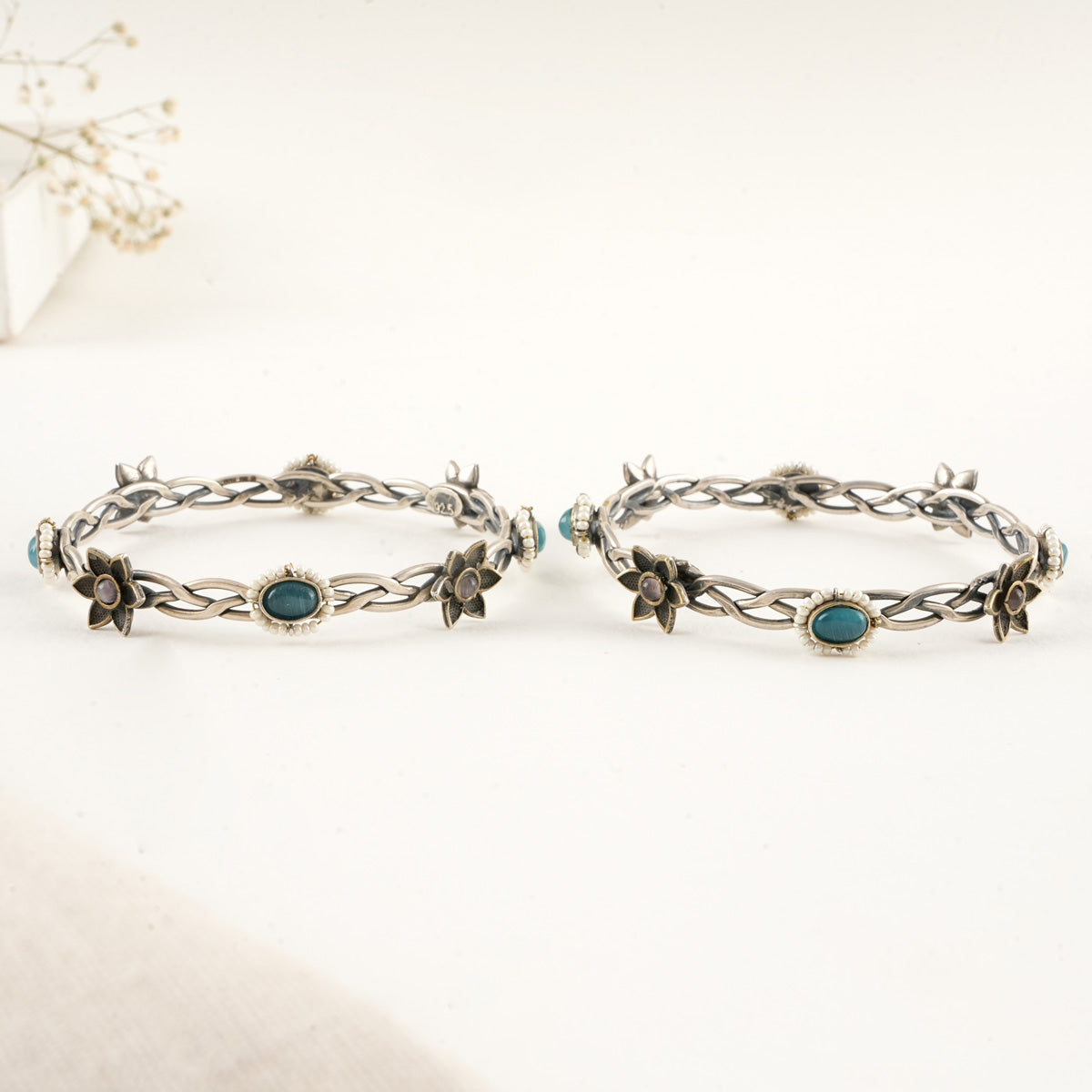 Vidita Oxidised Pair Bangles