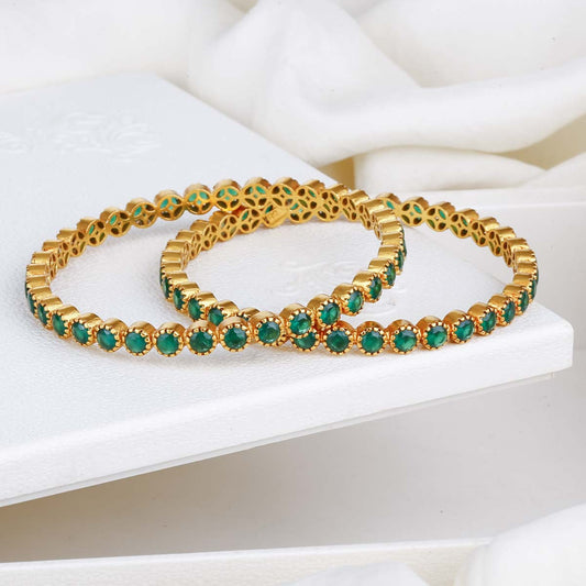 Mohati Stone Pair Bangles