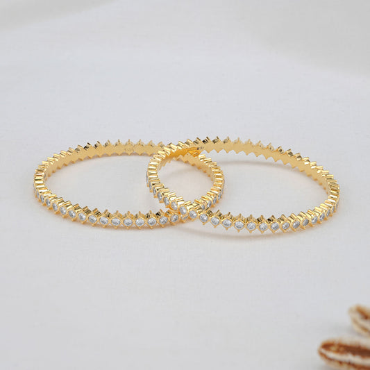 Jivika Stone Pair Bangles
