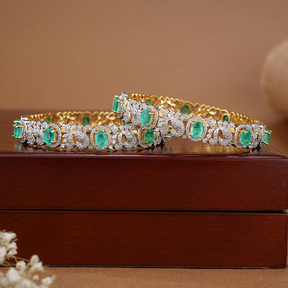Nithra Diamond Design Bangles