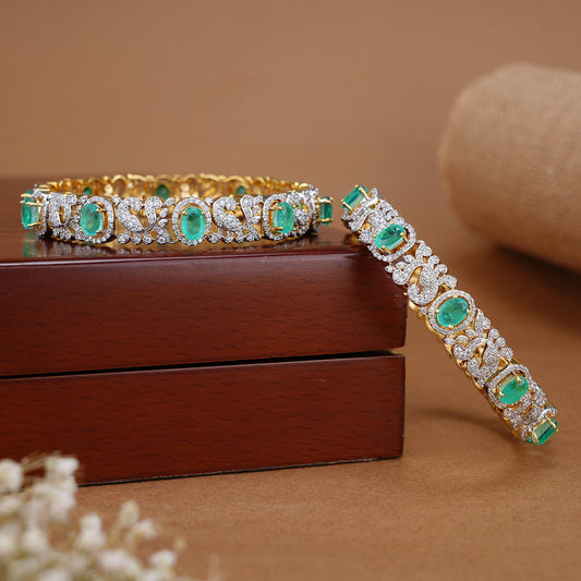 Nithra Diamond Design Bangles