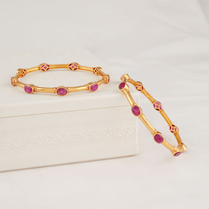 Radhi Stone Pair Bangle