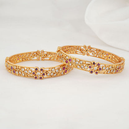 Iniyani Stone Pair Bangles
