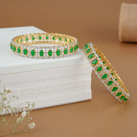 Rashina Diamond Design Bangles
