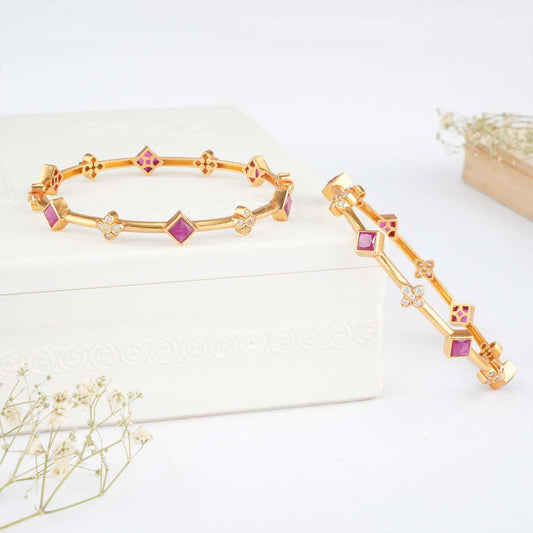Shaira Stone Pair Bangles