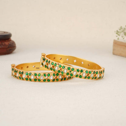 Purvika Kundan Pair Bangle