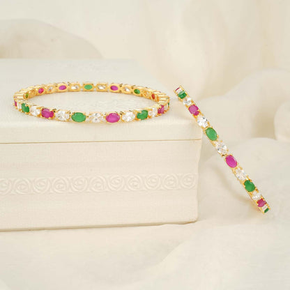 Vanisha Stone Pair Bangles