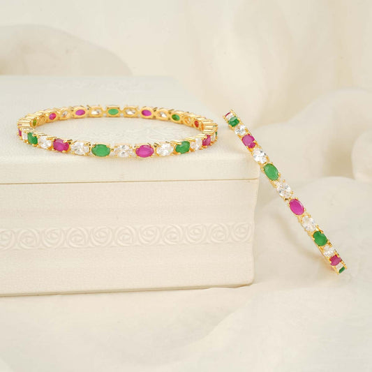 Vanisha Stone Pair Bangles