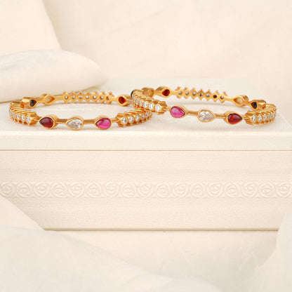 Elina Stone Pair Bangle