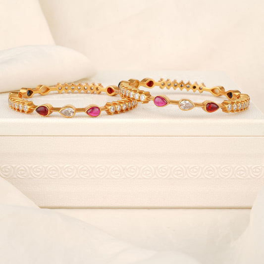 Elina Stone Pair Bangle
