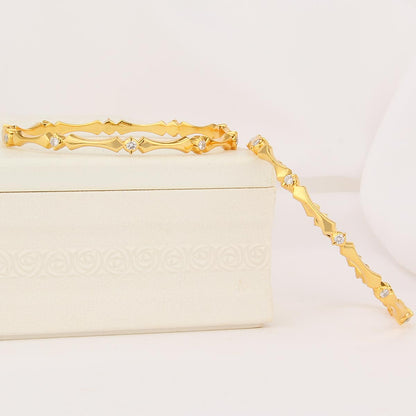 Deepthi  Diamond Design Pair Bangle