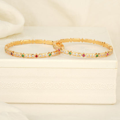 Shivani Stone Pair Bangle