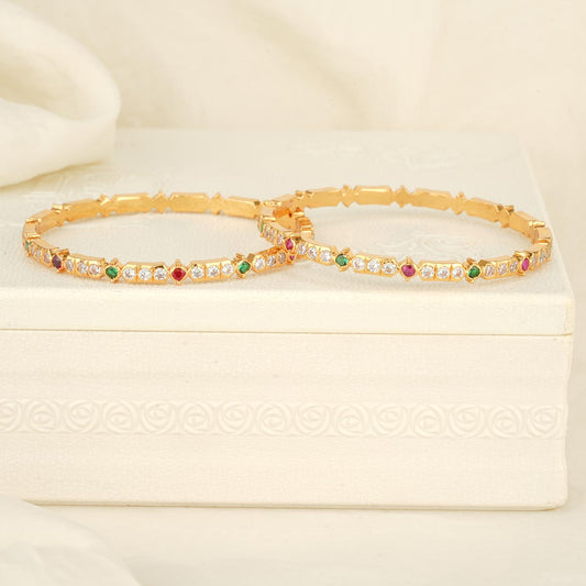 Shivani Stone Pair Bangle