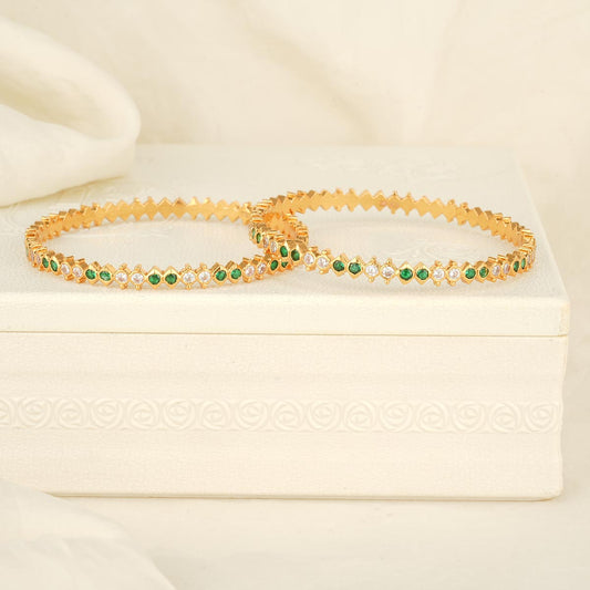 Narmata Stone Pair Bangle