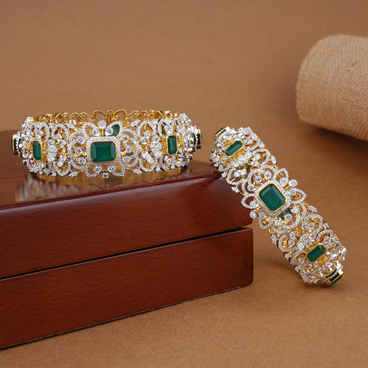 Samira Diamond Design Bangles