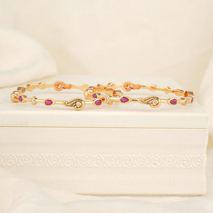 Monisha Stone Pair Bangle