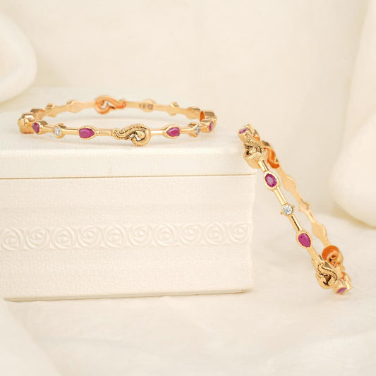 Monisha Stone Pair Bangle