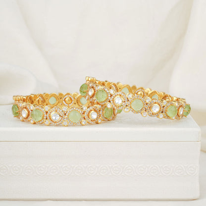 Facinate Moissanite Pair Bangles