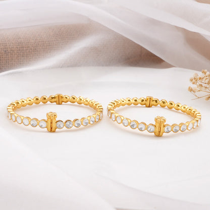 Vaishnavi Moissanite Pair Bangles