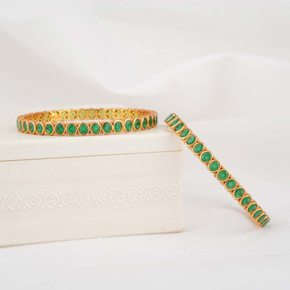 Dhiksha Stone Pair Bangles