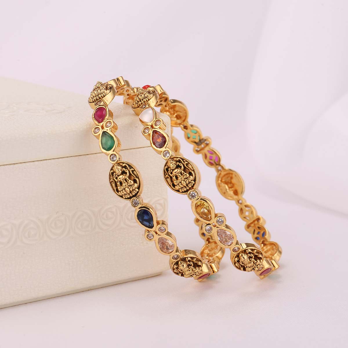 Divine Stone Pair Bangle