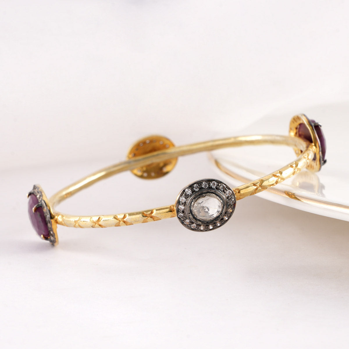 Rithikhasri Victorian Single Bangle