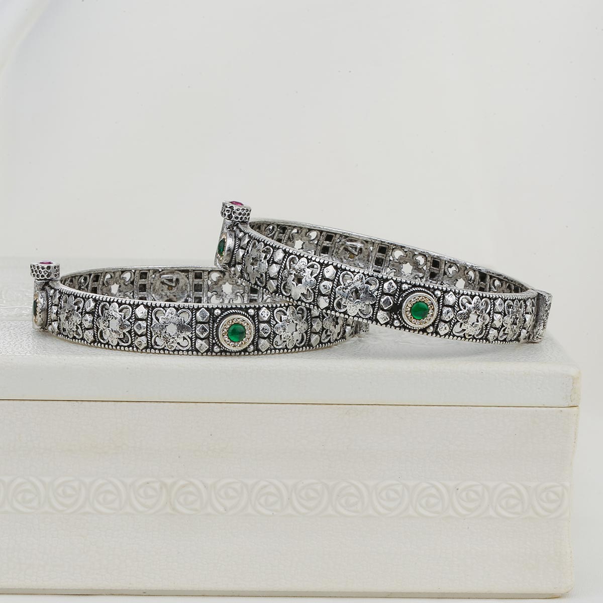 Nishanthini Oxidised Pair Bangles