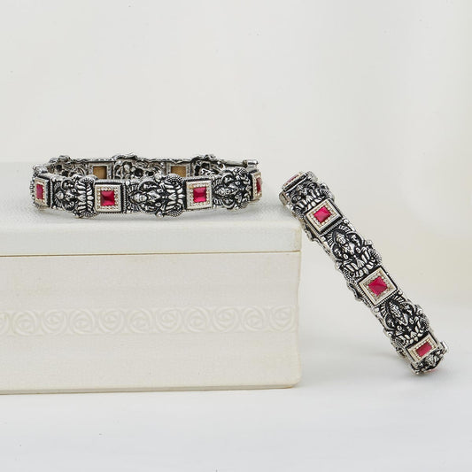 Dheekshi Oxidised Pair Bangles