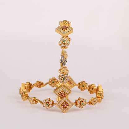 Ferikha Stone Pair Bangle