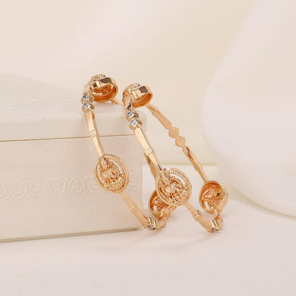 Mithusika Diamond Design Pair Bangle