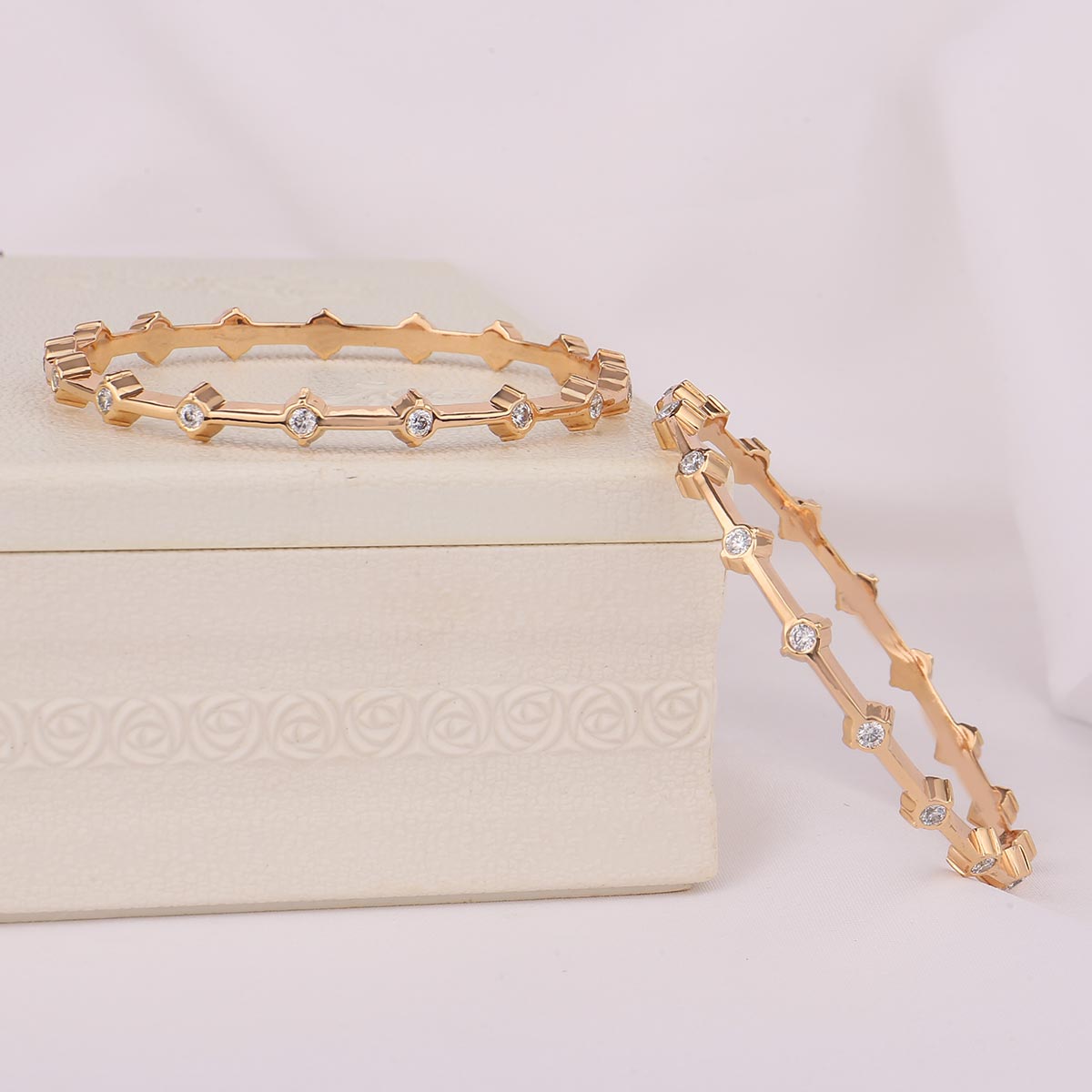 Sakthi Stone Pair Bangle