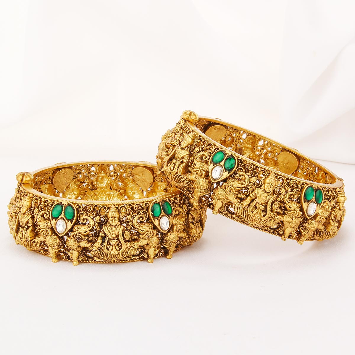 Lakshmi Nagas Pair Bangles