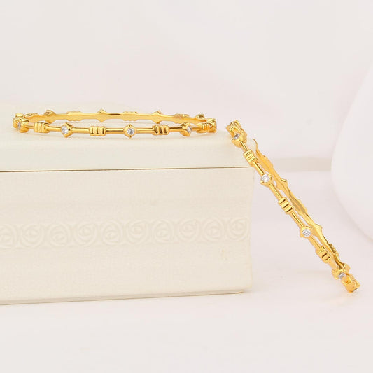Shreya Diamond Design Pair Bangle