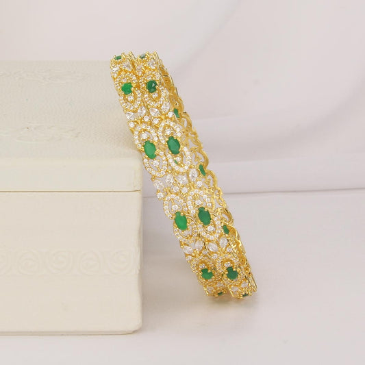 Spark Flux Stone Pair Bangle