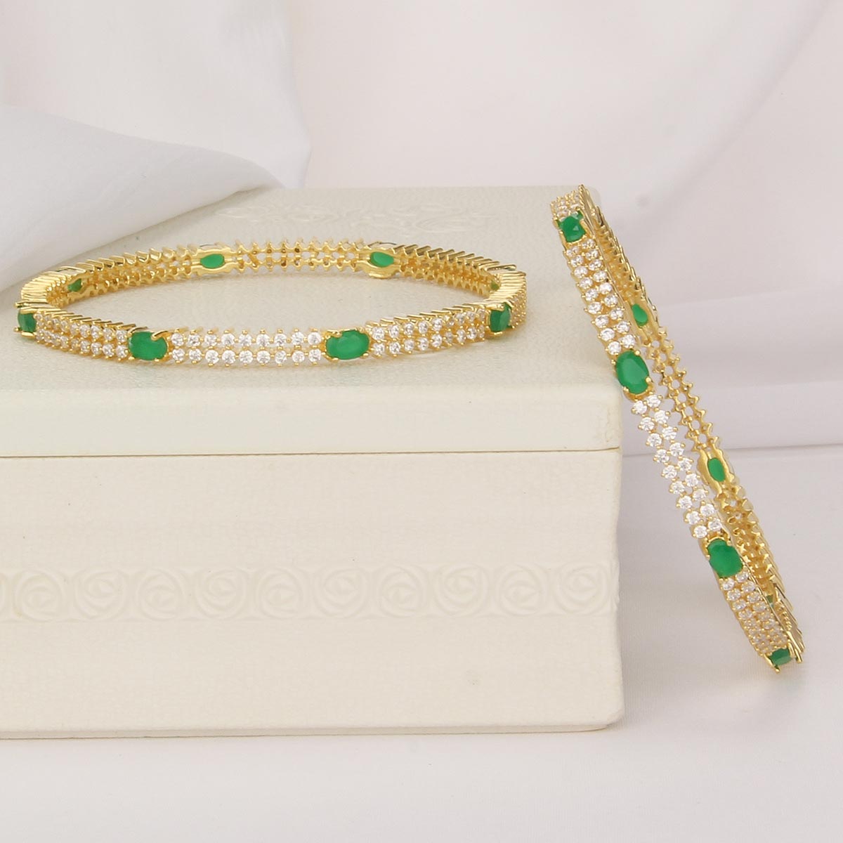 Sharikha Stone Pair Bangle