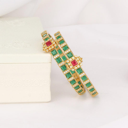 Miraya Stone Pair Bangle
