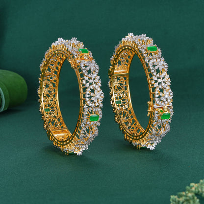 Gleaming Avikam Pair Bangles