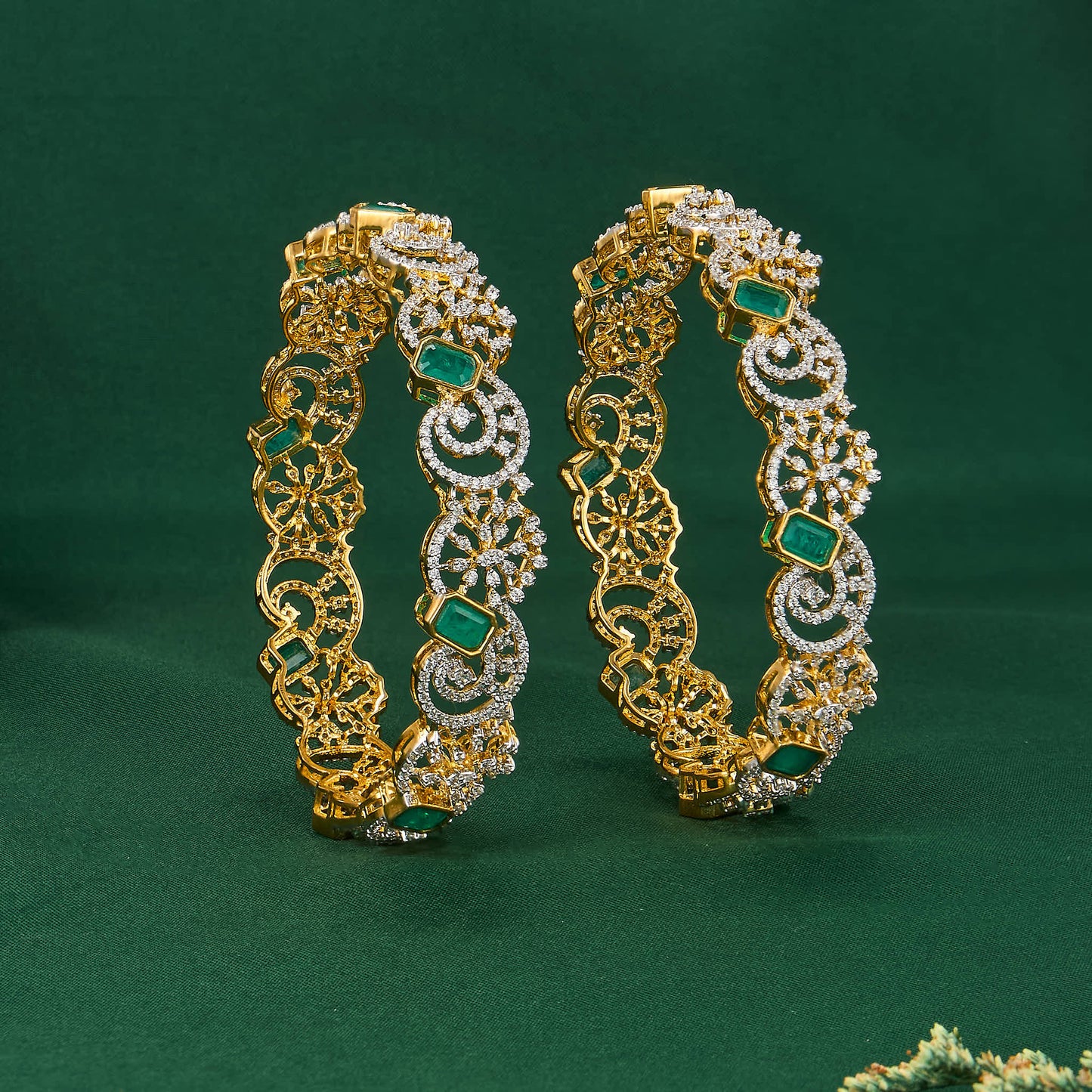 Sanjitha Avikam Pair Bangles