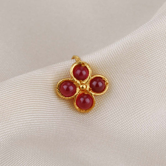 Cherry Red Nose Pin