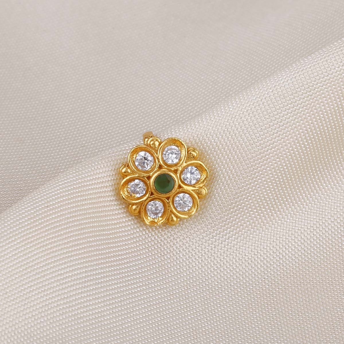 Prakthi Bloom Nose Pin