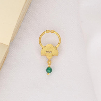 Bridal Bullakku Nose pin