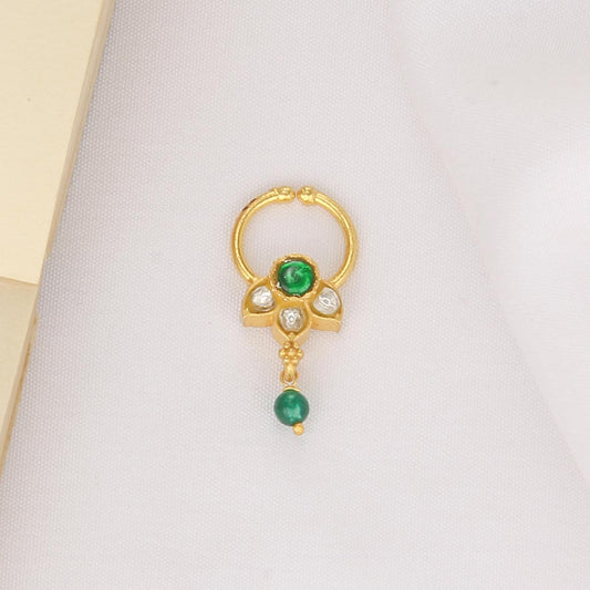Bridal Bullakku Nose pin