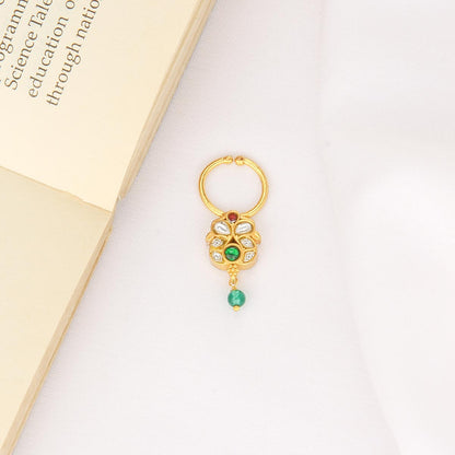 Traditional Bullakku Nose Pin