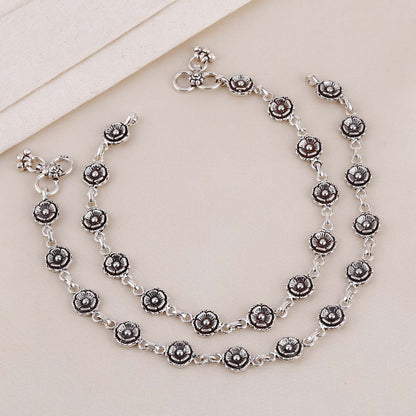 Yamka Silver Payal
