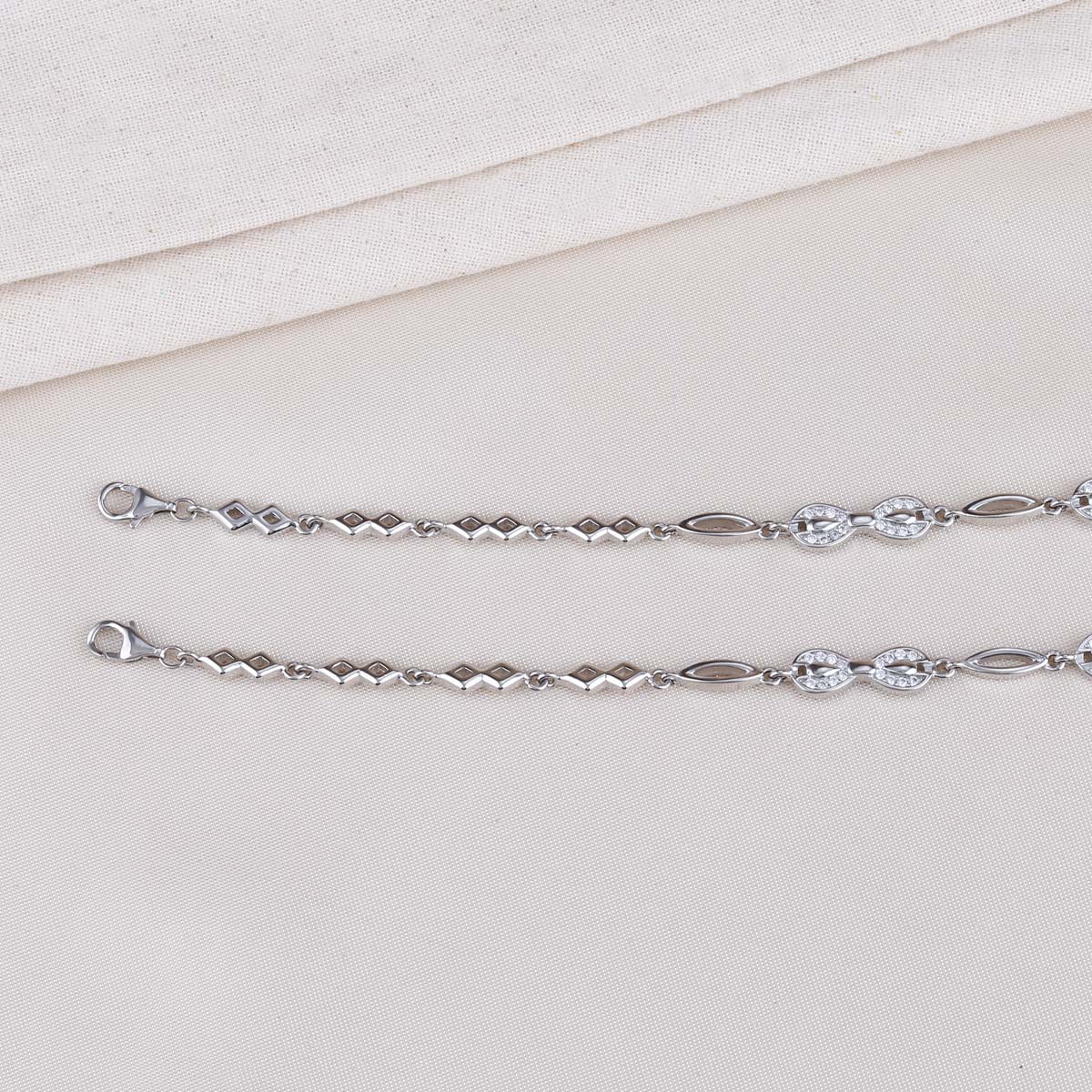 Minash Silver Anklets
