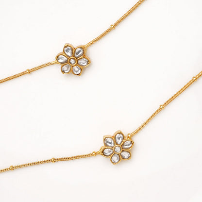 Nivikitha Kundan Anklet